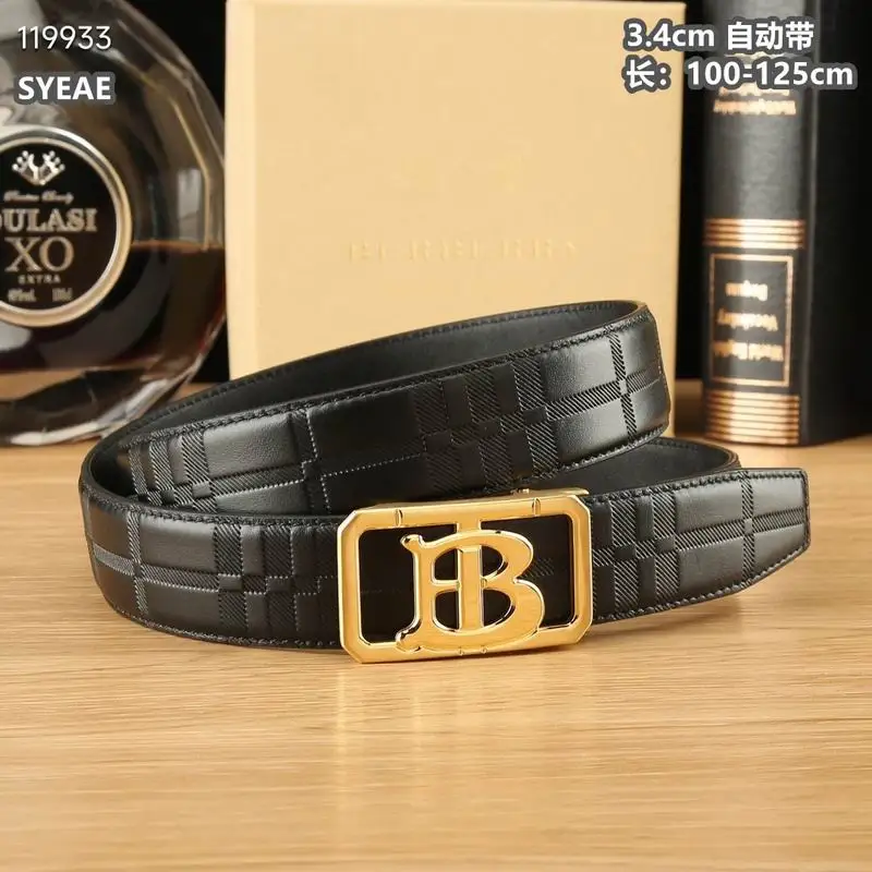 Burberry belt 34mmX100-125cm 8L05